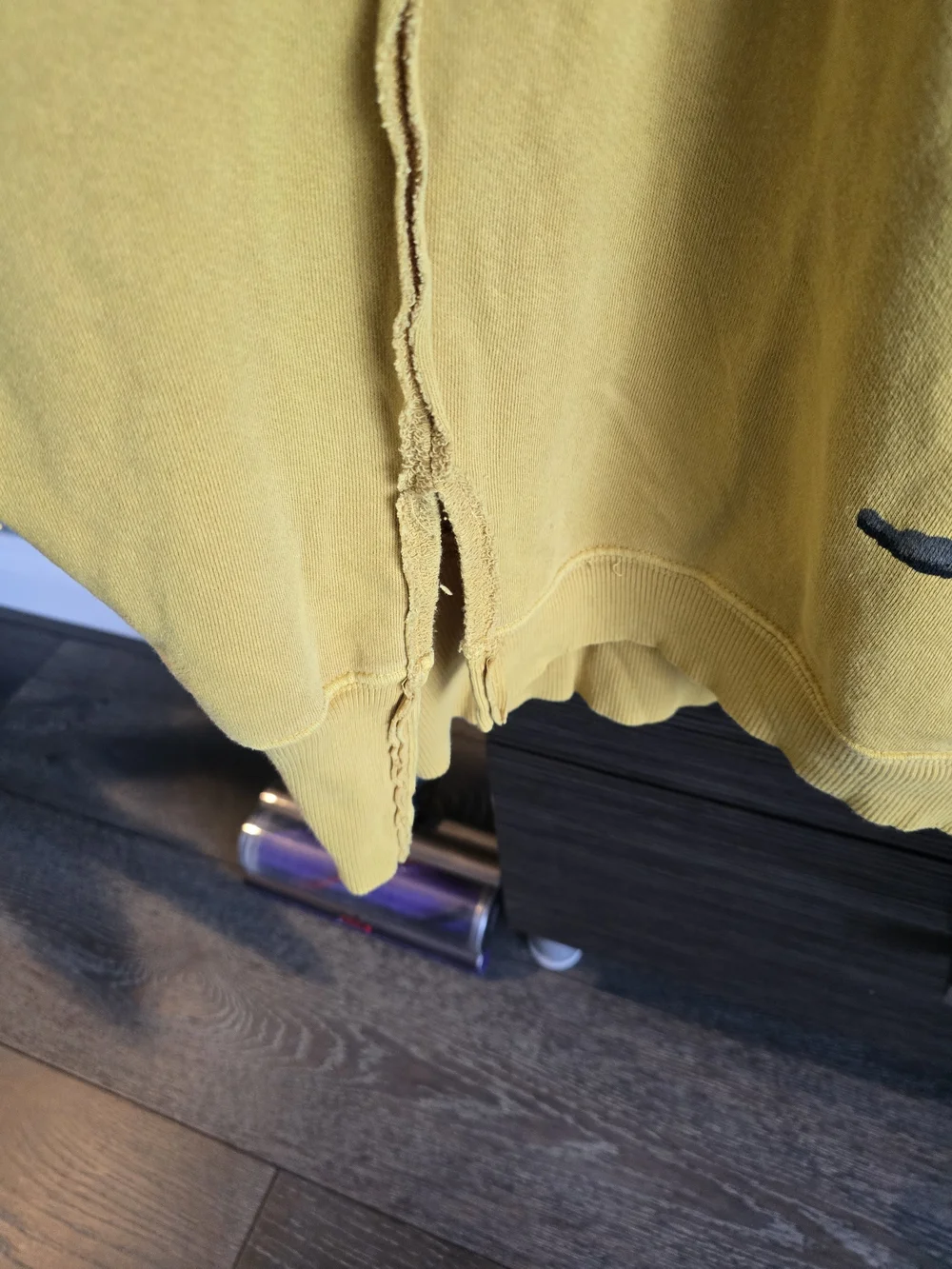 We The Free Mustard Floral Oversized Camden Sweatshirt, NWT, Size M - Picture 5 of 8